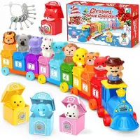 OCreon Adventskalender kinderen 2026-24 verrassingen - Cadeau 1-3 jaar