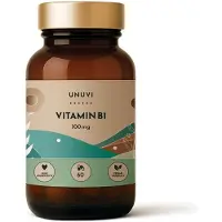 UNUVI Vitamine B1 (Thiamine) 100 mg, 60 veganistische capsules. Energie, metabolisme.