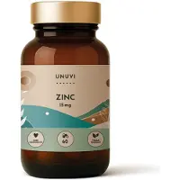 UNUVI Zink 15 mg – 60 capsules – voedingssupplement voor immuniteit, huid en haar