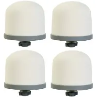 HUINING Keramische waterfilter vervangingsfilters, 0,15-0,5 micron, set van 4 stuks