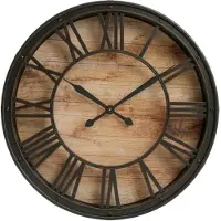 SCENA LIVING Wandklok ARON, industriële stijl, diameter 39 cm