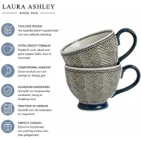 Laura Ashley Hedingham Collectables - Giftset 2 Mokken Edwin Blue Sage 43 cl.