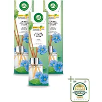 Air Wick 3 x - Geurstokjes - Frisse Ochtenddauw - Essentiële Oliën - 40 ml - Wasstrips - Geurstokjes - Geurverspreiding - Frisse Geur - Essentiële Oliën - Luchtverfrisser