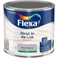Flexa - Strak In De Lak Binnenlak Mat - Silver Mauve - Mengverf - 500 Ml