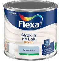 Flexa - Strak In De Lak Binnenlak Mat - Bright Skies - Mengverf - 500 Ml