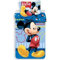Jerry Fabrics Disney Mickey Mouse dekbedovertrek Hello 140 x 200 cm
