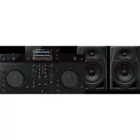 AlphaTheta Alpha Theta XDJ-AN + Pioneer DJ DM-50D-BT Zwart
