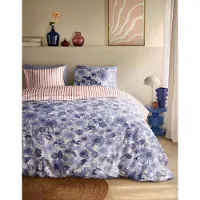 Oilily Dekbedovertrek Rilyn Blue Satijn-240 x 200 / 220 cm | Lits-Jumeaux