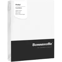 Bonnanotte Perkal Kussensloop - Wit - 60x70 cm Oxford
