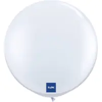 Folat - Folatex ballon XL 90 cm (per stuk) Wit