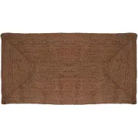 vidaXL Gebied Tapijt Grijs 80 x 400 cm Jute