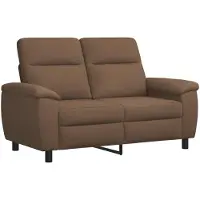 vidaXL Bank Bruin 158 x 90 x 95 cm Stof