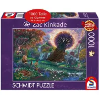 Schmidt - Legpuzzel - De tuin van Eden - Zac Kinkade - 1000 stukjes - Volwassenen - vanaf 12 jaar