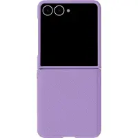 Accezz Grid Backcover voor de Samsung Galaxy Z Flip 8 - Lila