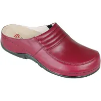 Berkemann Clogs 'Victoria' donkerrood