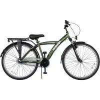 Aventuri Roady 3.0 Jongensfiets 26 Inch - Kinderfiets voor 10 tot 14 Jaar - 3 Versnellingen - Donkergroen