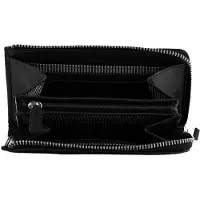PICARD Leren portemonnee Peakline 1 Long Wallet Black zwart