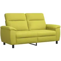 vidaXL Bank Lichtgroen 178 x 90 x 95 cm Stof