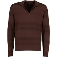 HUGO BOSS BOSS Black trui bruin half zip