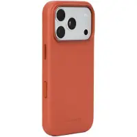 Mujjo Troubadour / iPhone 18 Pro Full Leather Hoesje Terracotta