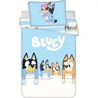 Jerry Fabrics Bluey Peuterdekbedovertrek - 100 x 135 cm - Katoen
