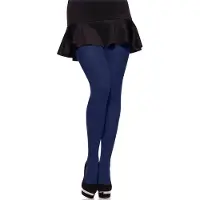 Merry Style MS-GB-162 Dames Panty - 60 DEN -Plus Size - Grote maat - Polyamide - Donkerblauw - XL