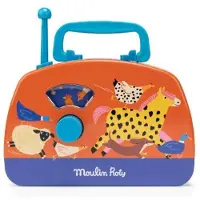 Moulin Roty muziekdoos radio - dieren