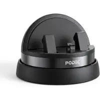Podec Telefoonhouder Auto Dashboard - Draaibare GSM Houder - Universeel - Antislip & Extra Stabiel - Zwart