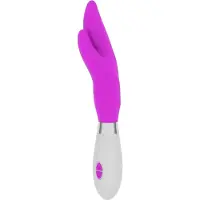 Luminous Athos Vibrator met clitoris stimulator - Fuchsia