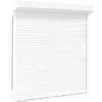 vidaXL Rolluik Wit 140 x 150 cm Aluminium en polyurethaan