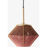 Sissy-Boy Bruin-roze hanglamp aural shades mini