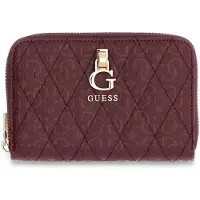 GUESS portemonnee Tamara SLG Zip Around Wallet Merlot wijnrood