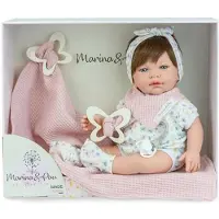 Marina & Pau Lieve Farfalla Etui Baby Doll 42 Cm