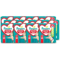 Pampers 12 x – Luierbroekjes – Baby Dry Pants Maat 4 – 25 Luiers - Voordeelverpakking - 12 stuks