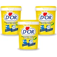 D'Or 3 x - Natuurzuivere Zachte Zeep - Vast Zeepmiddel - Voor Vloeren en Was - 1 kg - Voordeelverpakking - 3 stuks