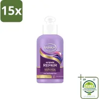 Unilever 15 x – Leave-In Crème – Intense Repair – 200 ml - Grootverpakking - Vaatwasstrips - Haarverzorging - Droog Haar - Beschadigd Haar - Hyaluronzuur - Leave-in Crème