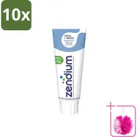 Zendium 10 x - Tandpasta - Fresh+ White - 75 ml - Bulkverpakking - Tandpasta - Douchemop - Frisse adem