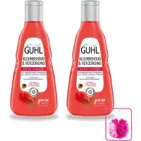Guhl 2 x - Shampoo - Kleurbehoud & Verzorging - 250 ml - Bulkverpakking - Kleurbehoud haar - Douchemop - Gekleurd haar verzorging