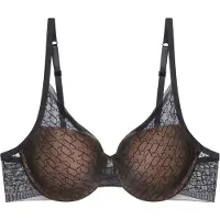 Triumph Voorgevormde bh Signature Sheer | Maat: 70B | Kleur: Black