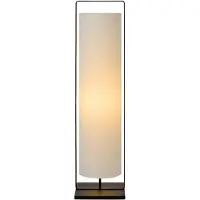 Atmooz Ralph staande lamp – E27 – Tafel-/staande lamp – Geschikt voor slaapkamer/woonkamer/eetkamer – Zwart – Metaal – Hoogte: 120 cm