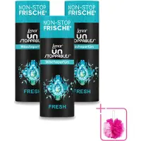 Lenor 3 x – Geurbooster – Fresh – 12 Wasbeurten – 160 g - Bulkverpakking - Geurbooster - Douchemop - Wasgeur
