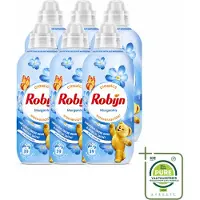 Robijn 6 x – Wasverzachter – Morgenfris – 780 ml - Grootverpakking - Vaatwasstrips - Wasverzachter - Wasgeur - Kleding Verzachter - Frisse Geur - Slijtage Verminderen