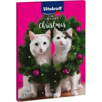 OCreon Adventskalender voor katten, voor Kerstmis 2026, een met zorg samengestelde selectie van heerlijke snacks, voor de aanloop naar Kerstmis
