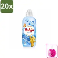 Robijn 20 x – Wasverzachter – Morgenfris – 780 ml - Bulkverpakking - Wasverzachter - Douchemop - Wasgeur