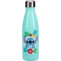 Paladone Stitch waterfles - Officieel gelicentieerde Disney merchandise, Lilo & Stitch lekvrije metalen fles voor warme & koude dranken, cadeau voor Stitch fans 460ml (15 fl oz) -