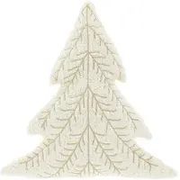 Unique living - Sierkussen Violet - dove white - 40x40cm