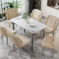 Selius Luxe Eetkamerstoelen Set van 2 - Gestoffeerde Stoelen met Brede Rugleuning en Metalen Poten voor Eetkamer en Salon