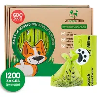 Mr. Green Mind 2x Bio Poepzakje 600 zakken