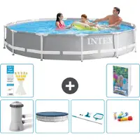 Intex Prism Frame Zwembad, rond - 366x76 cm - 5-delig, model S299