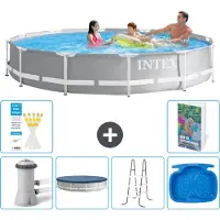 Intex Prism Frame Zwembad, rond - 366x76 cm - 5-delig, model S314